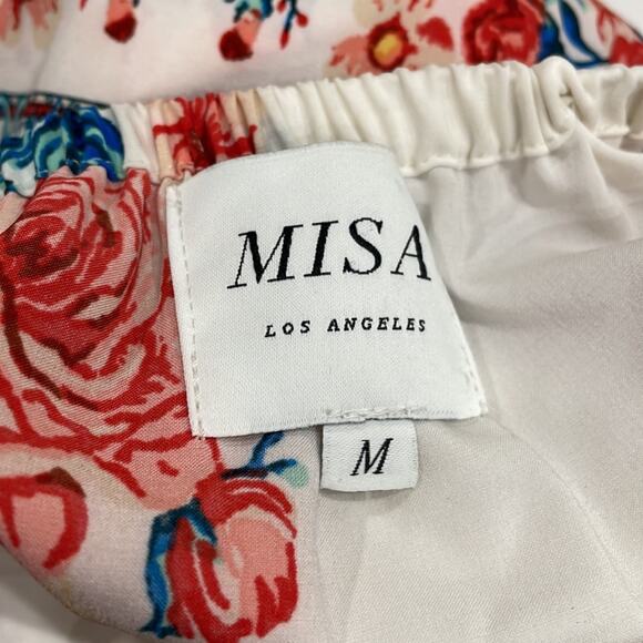 MISA Los Angeles Renata Floral Off the Shoulder Top - Picture 6 of 7